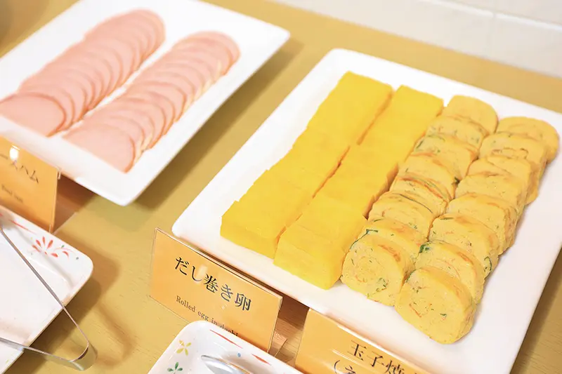 朝食バイキング